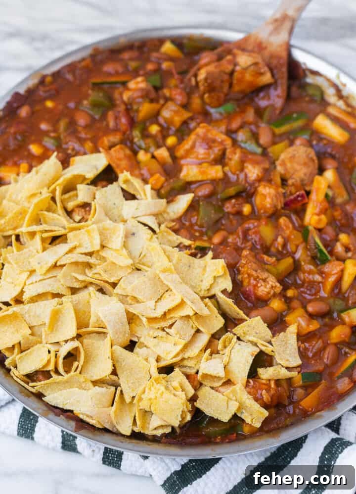 30-Minute One-Pan Chicken Enchilada Skillet Recipe 8 img 15971 7