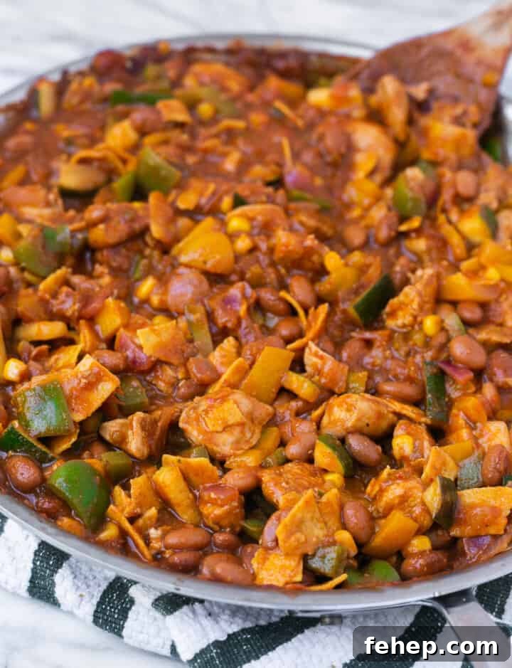 30-Minute One-Pan Chicken Enchilada Skillet Recipe 9 img 15971 8