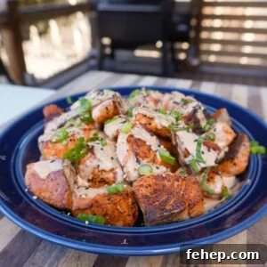crispy cajun salmon bites.