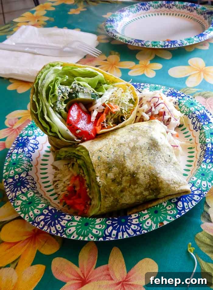 Vegan Food at Joy's Place in Kehei, Maui