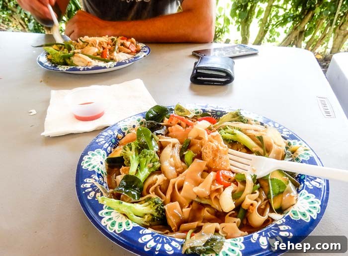 Vegan Food in Hana, Maui - Running on Real Food