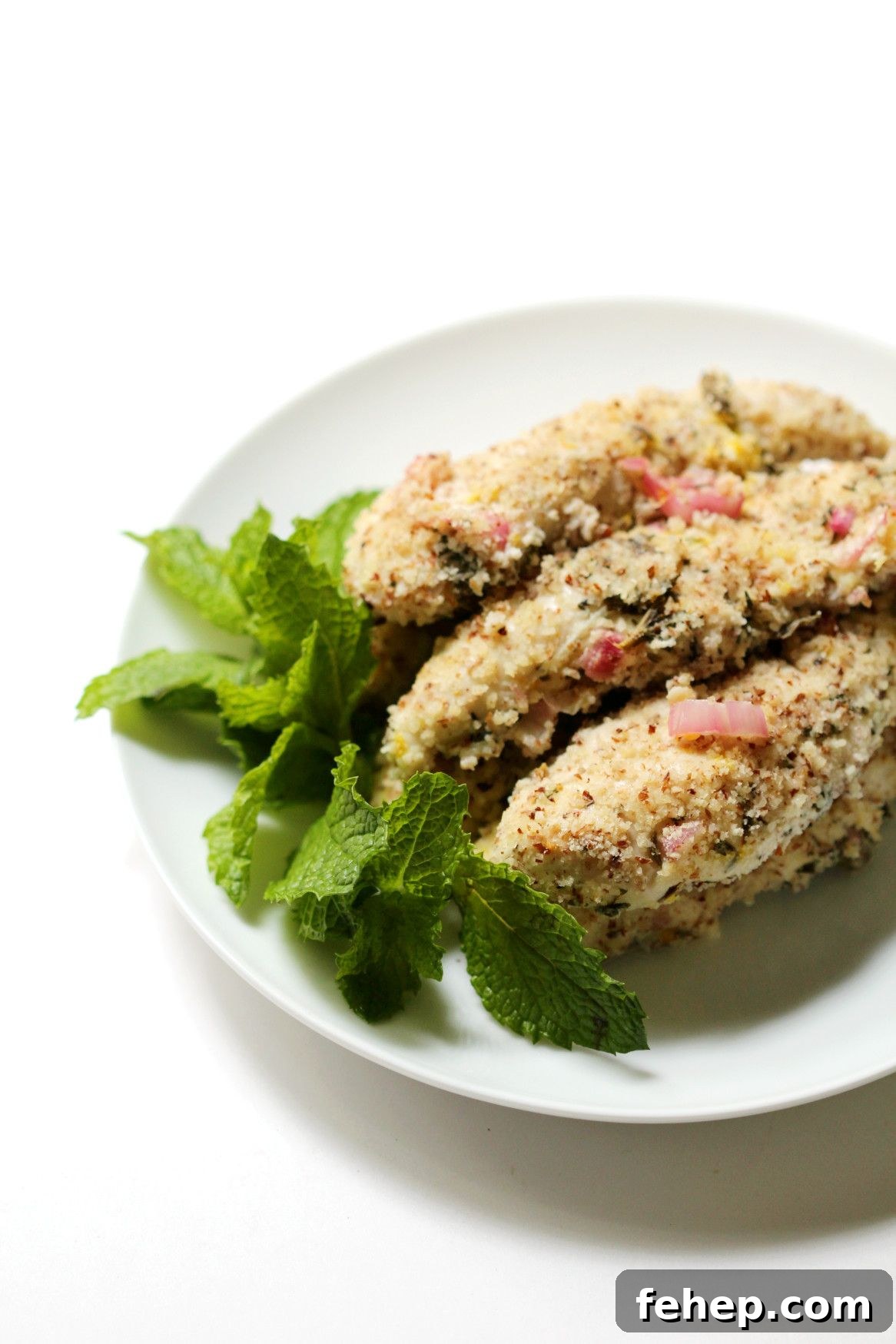 31 Delicious Chicken Tenderloin Recipes for Every Meal 18 Lemon Mint Hazelnut Chicken