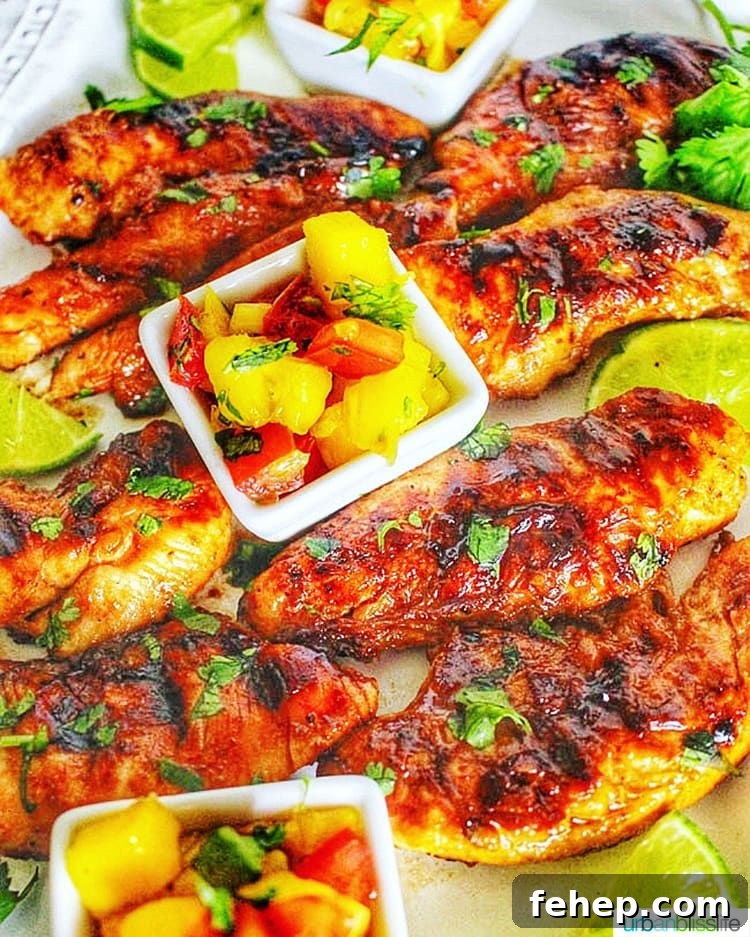 31 Delicious Chicken Tenderloin Recipes for Every Meal 8 Grilled Pineapple Chicken