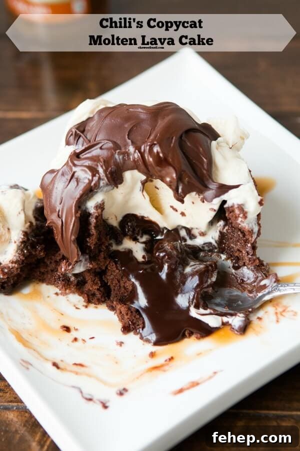 Homemade Applebee’s Oriental Chicken Salad Recipe 7 Chili's Copycat Molten Lava Cake recipe ohsweetbasil.com