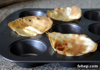Funfetti Tuiles: Crunchy Rainbow Cookie Crisps for Parties 7 Funfetti Tuile Bowls