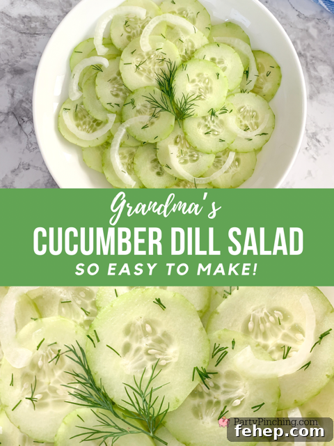 Cucumber and Dill Salad Recipe: Crisp Summer Side Dish 2 Grandma's Cucumber Dill Salad, classic cucumber dill salad, fast and easy cucumber dill and onion salad recipe, best easy cucumber salad recipe, fast easy picnic food ideas, best picnic summer food recipe ideas