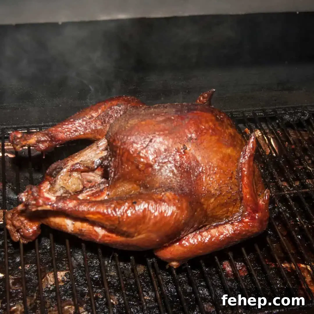 Simple Guide to Smoking Turkey for Juicy, Flavorful Results 2 turkey in a smoker