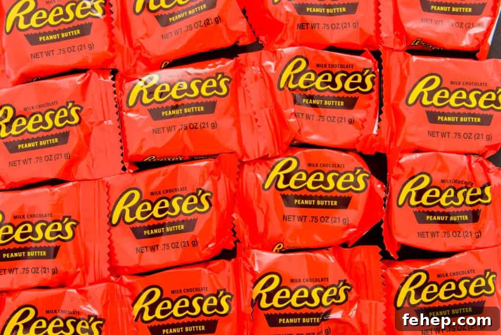 45+ Gluten-Free Gas Station Snacks to Grab on the Go 4 packages of reeses candy.