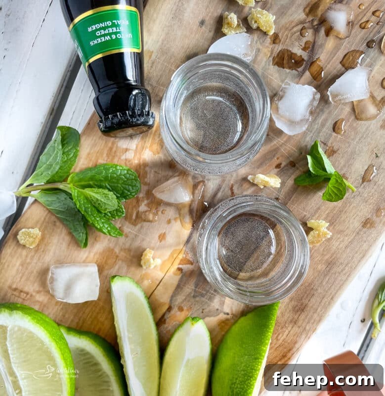 How to Make a Classic Moscow Mule: Ginger, Lime & Vodka Recipe 4 Moscow Mule ingredients