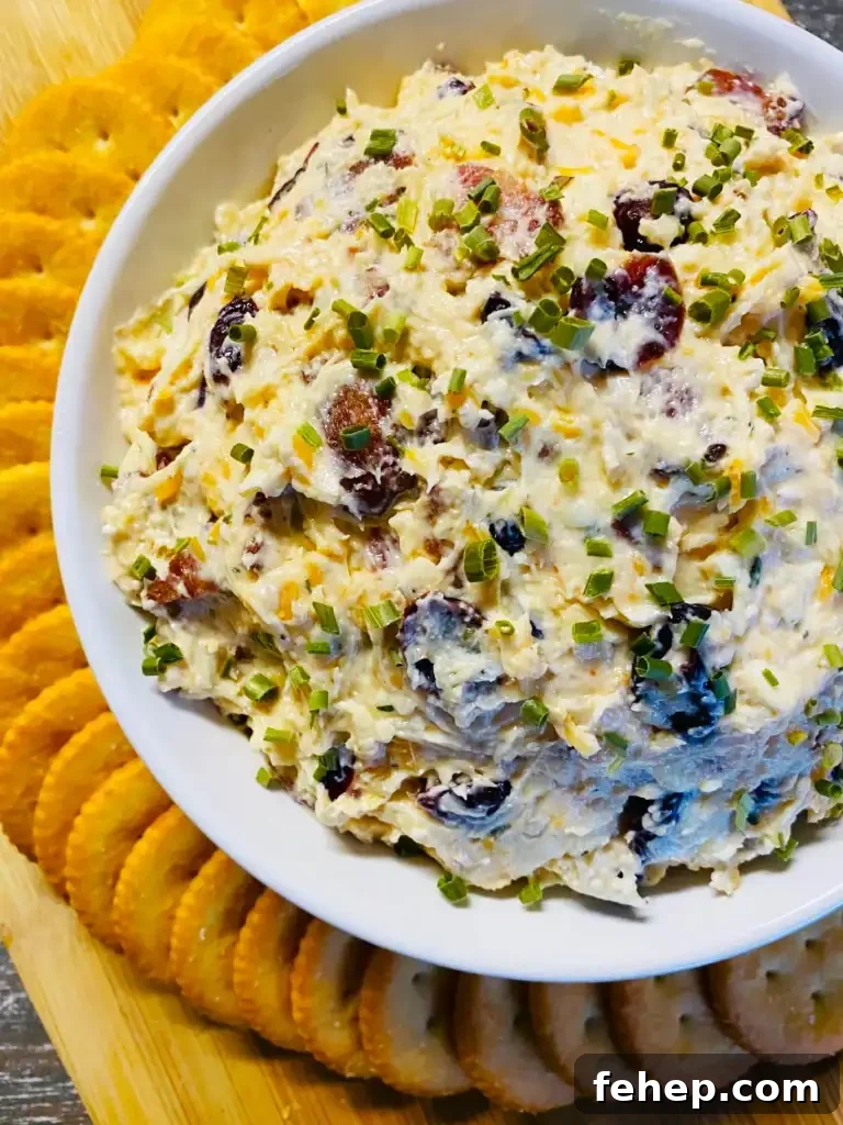 Smoked Cranberry Bacon Dip