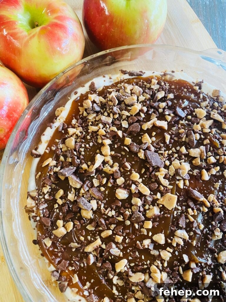Smoked Caramel Apple Dip