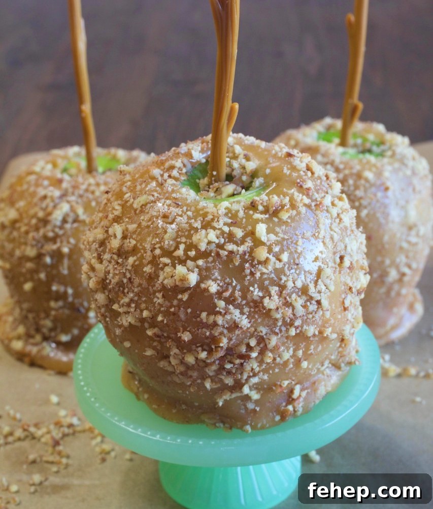 Caramel Apples.