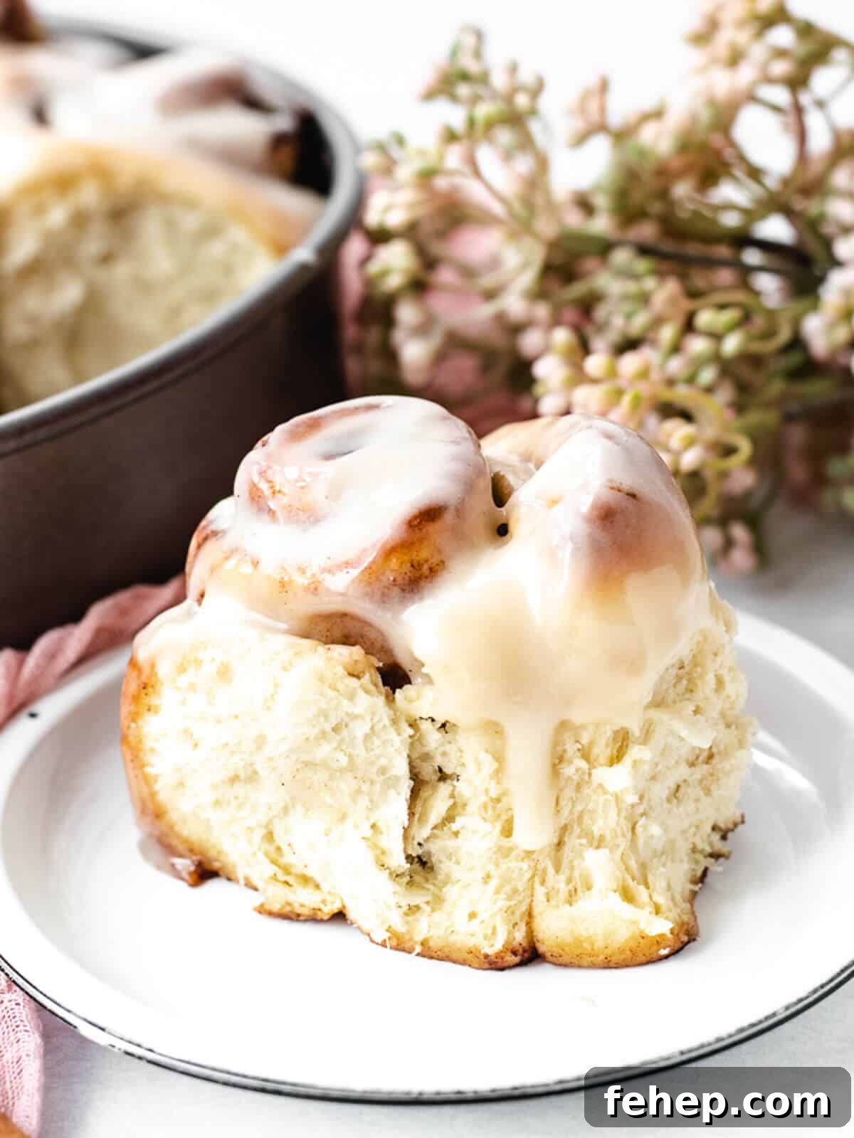 One hour cinnamon rolls are perfect for the weekend!
