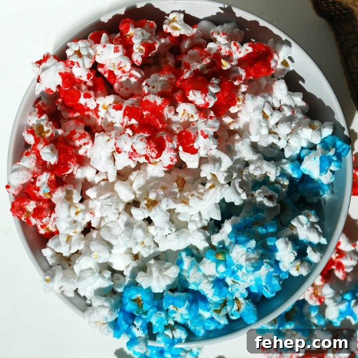 Patriotic Popcorn Recipe