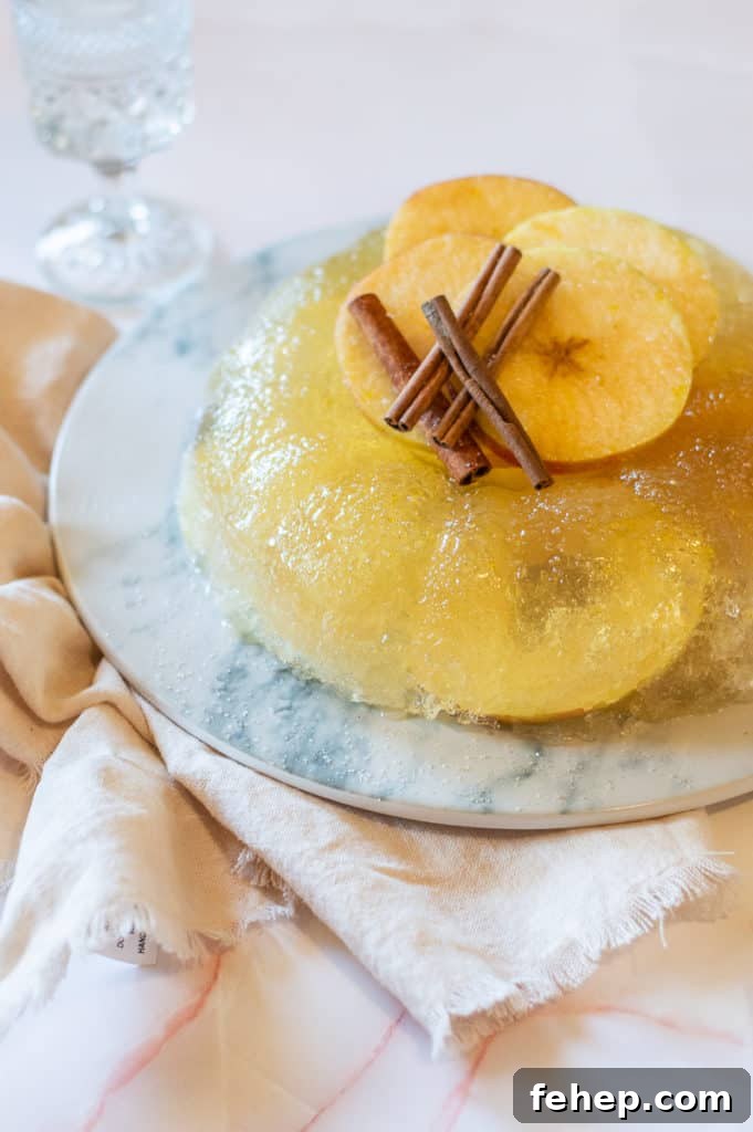 Sparkling jello cake recipe on a marble board