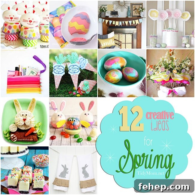 12 Creative Ideas For Easter and Spring at TidyMom