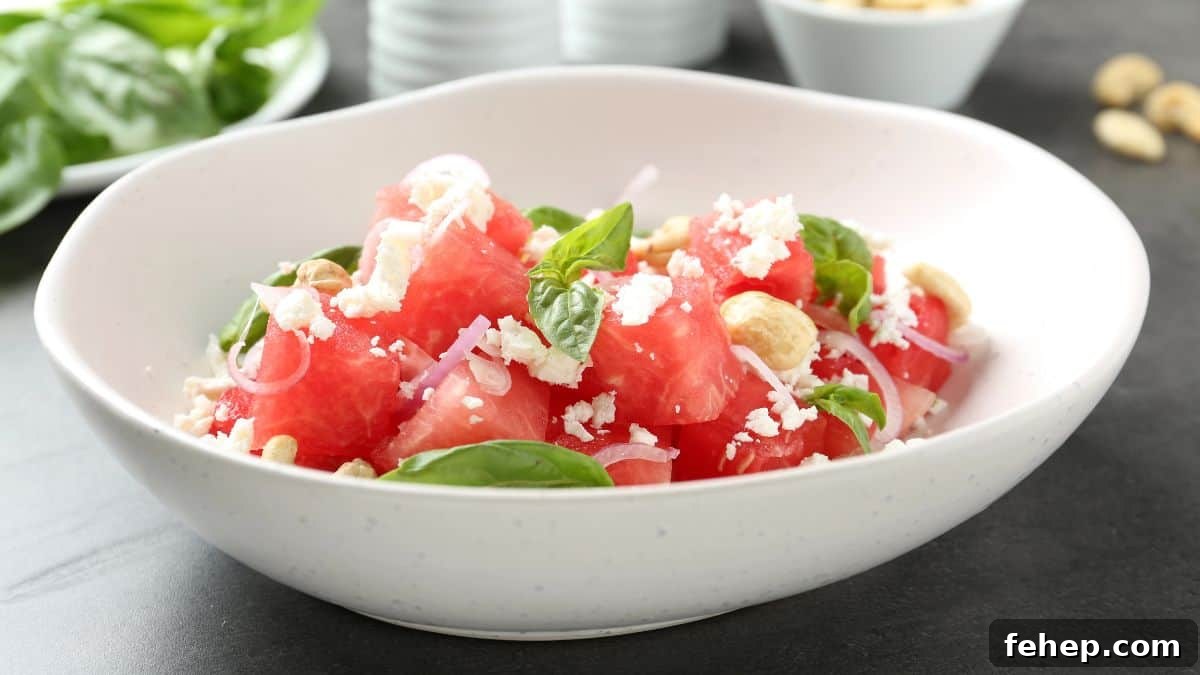 15 Refreshing Ina Garten Summer Recipes to Try Now 10 Watermelon and Feta Bowl