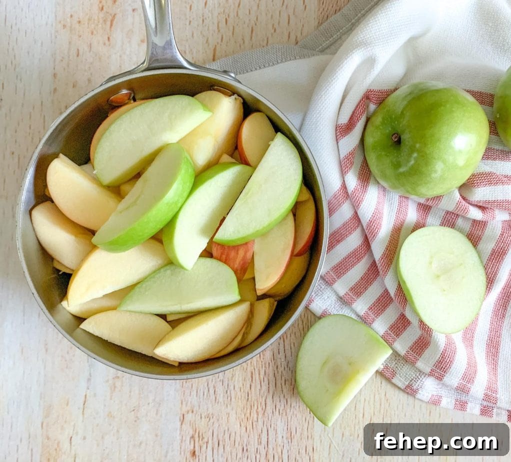 Homemade Unsweetened Applesauce Recipe — Simple & Natural 4 How to make Homemade Unsweetened Applesauce from Scratch
