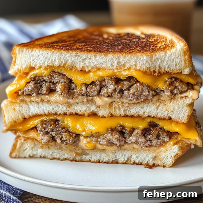 Copycat Whataburger Patty Melt Recipe — Homemade Classic Burger Melt 2 img 2458 1