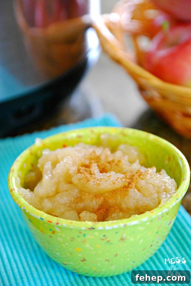 Instant Pot Applesauce: Quick Homemade Recipe in 20 Minutes 7 instant pot applesauce with cinnamon