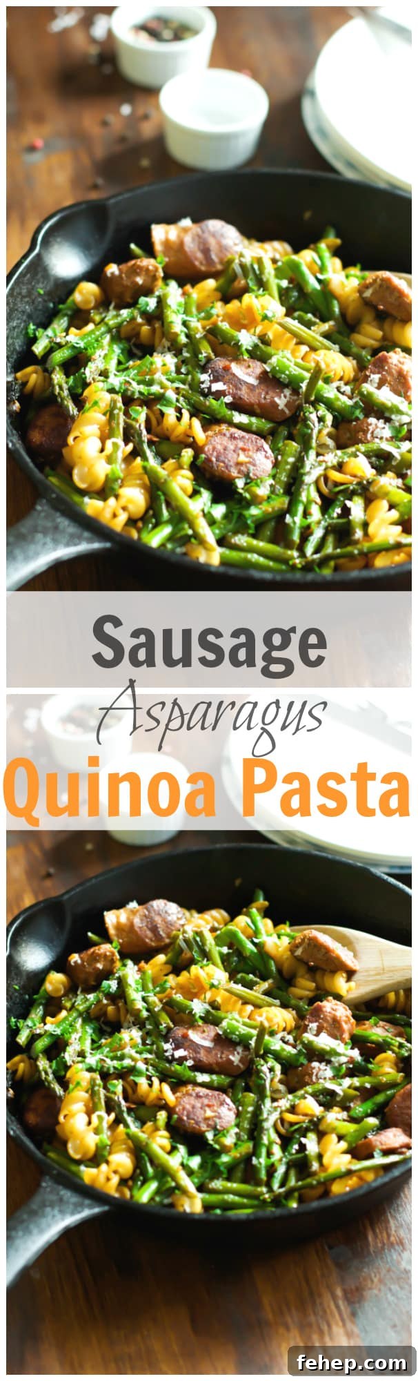 Sausage Asparagus Quinoa Pasta Sausage Asparagus Quinoa Pasta