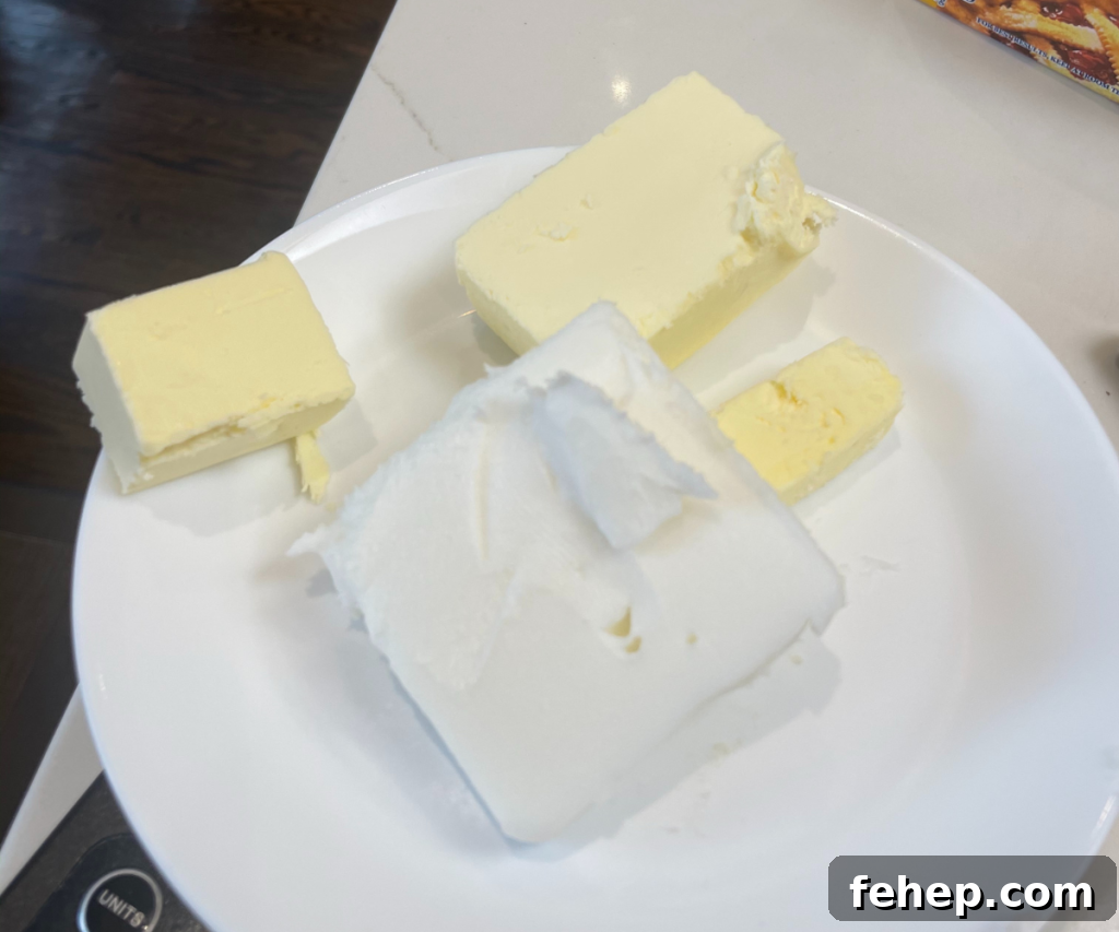 butter and lard