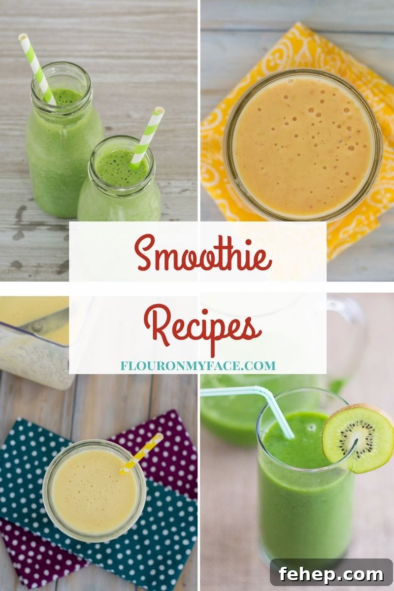 Creamy Pumpkin Smoothie — Autumn Spice Recipe for Fall Mornings 7 smoothie Recipe page via flouronmyface.com