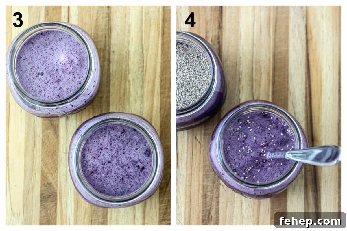 The final two steps in the recipe process.