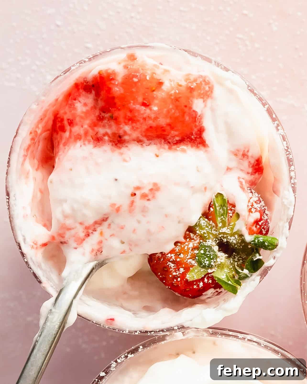 Silky Strawberry Mousse Recipe for Summer Desserts 4 Strawberry mousse is a creamy, light and fluffy no bake strawberry dessert made with 4 simple ingredients. This quick and easy strawberry mousse dessert is comes together in about 10 minutes and is the perfect make ahead dessert for any occasion.