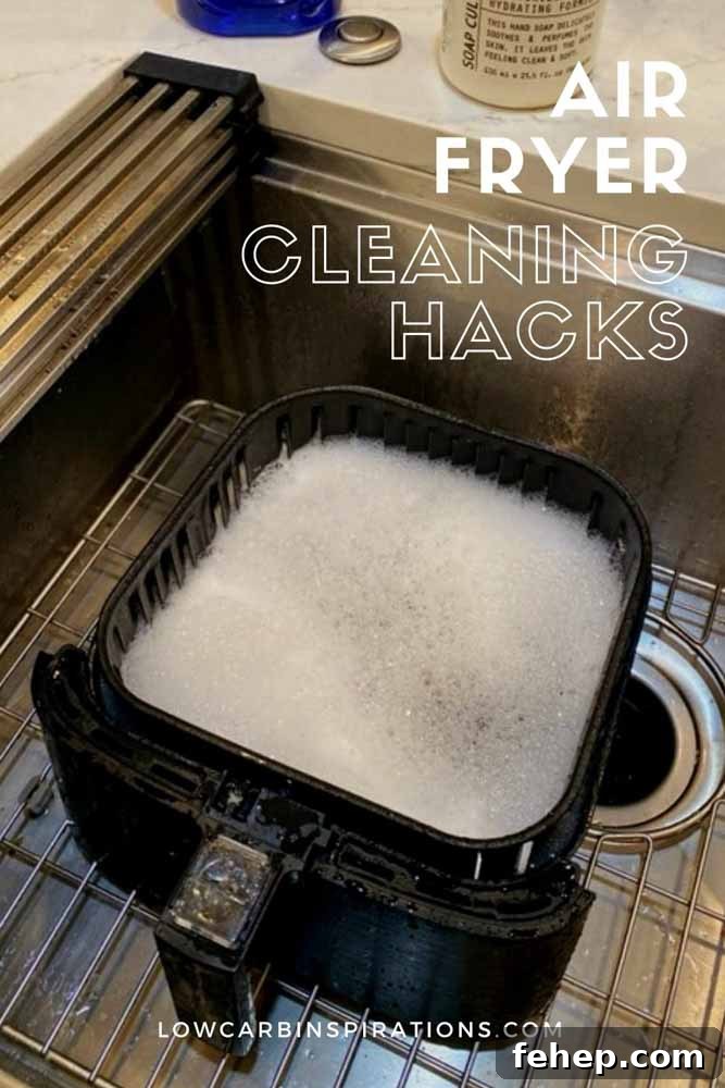 Air Fryer Cleaning Tips for Sparkling, Odor-Free Results 2 Air Fryer Cleaning Hacks