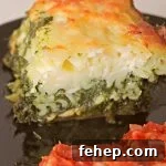 Pasta bake with spinach