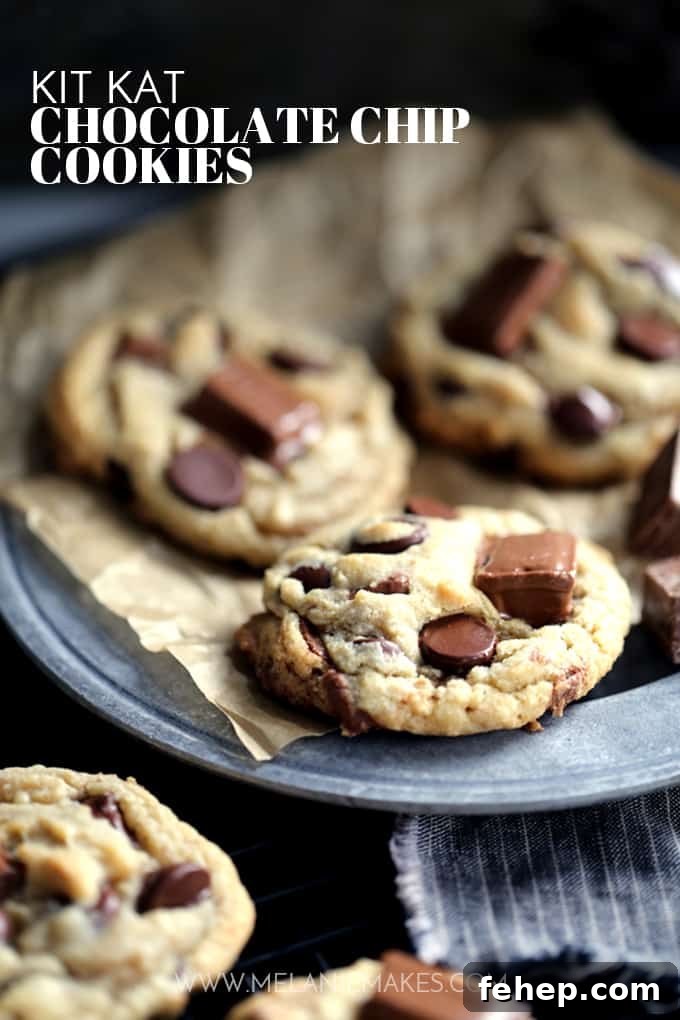 Kit Kat Chocolate Chip Cookies Recipe — Crispy Chocolate Chunk Treat 3 img 3421 2