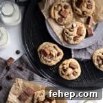 Kit Kat Chocolate Chip Cookies Recipe — Crispy Chocolate Chunk Treat 4 img 3421 6