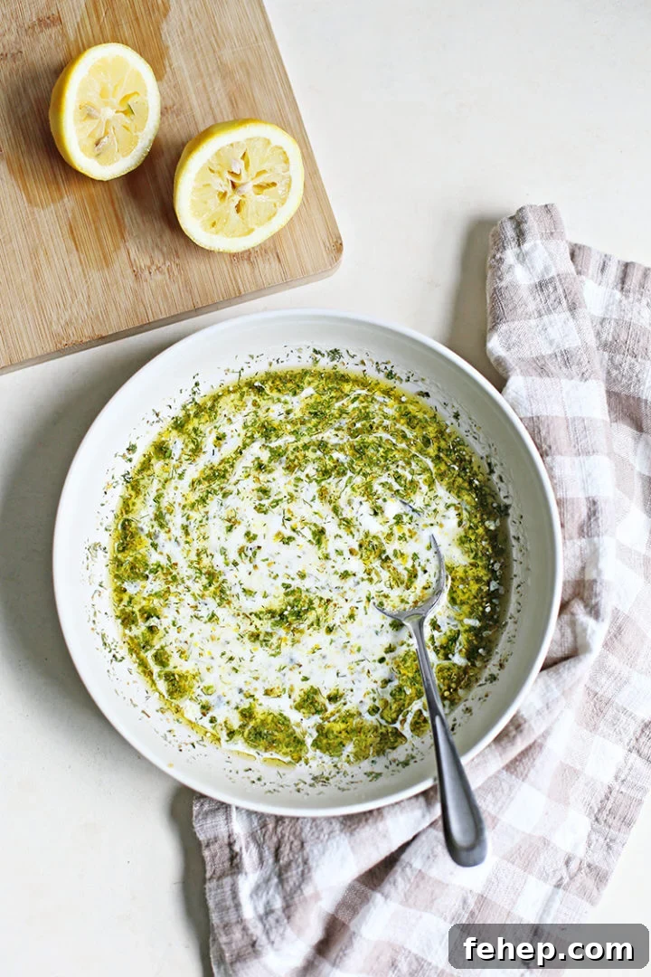 photo showing how to make a Greek marinade for chicken
