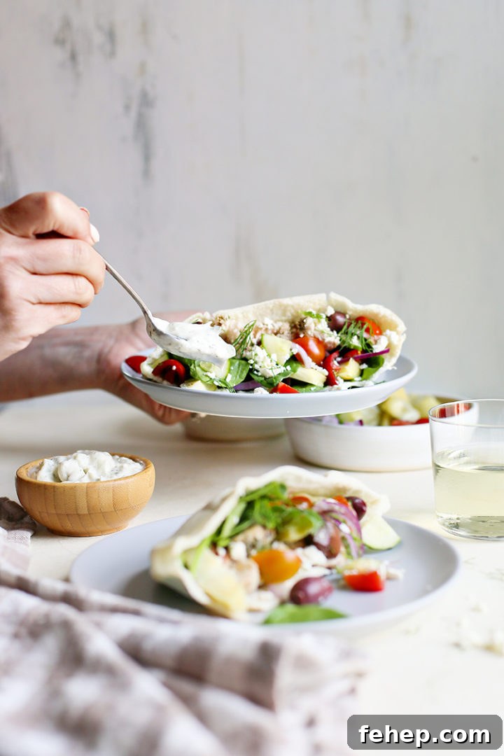 photo of how to serve greek marinated chicken