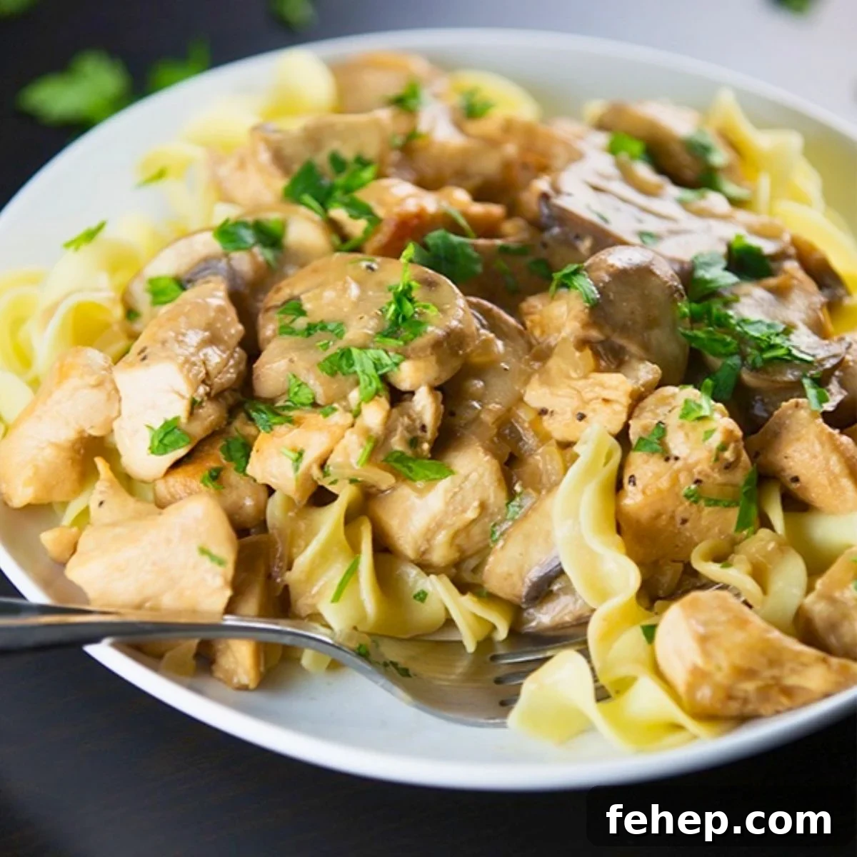 Creamy Chicken Stroganoff Recipe for Weeknight Dinners 2 easy chicken stroganoff recipe