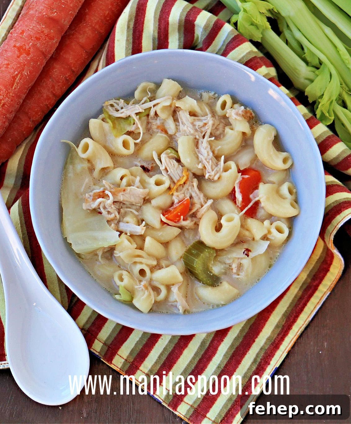 Creamy Filipino Chicken Sopas