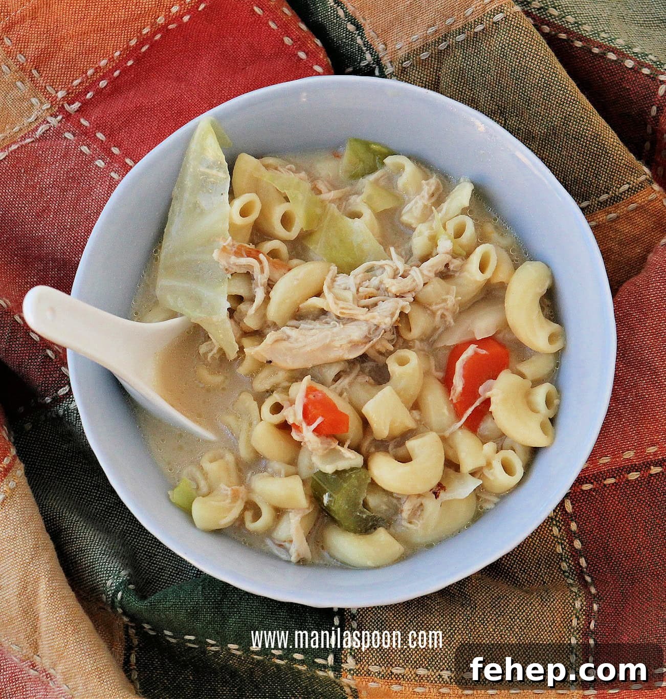 Bowl of creamy sopas