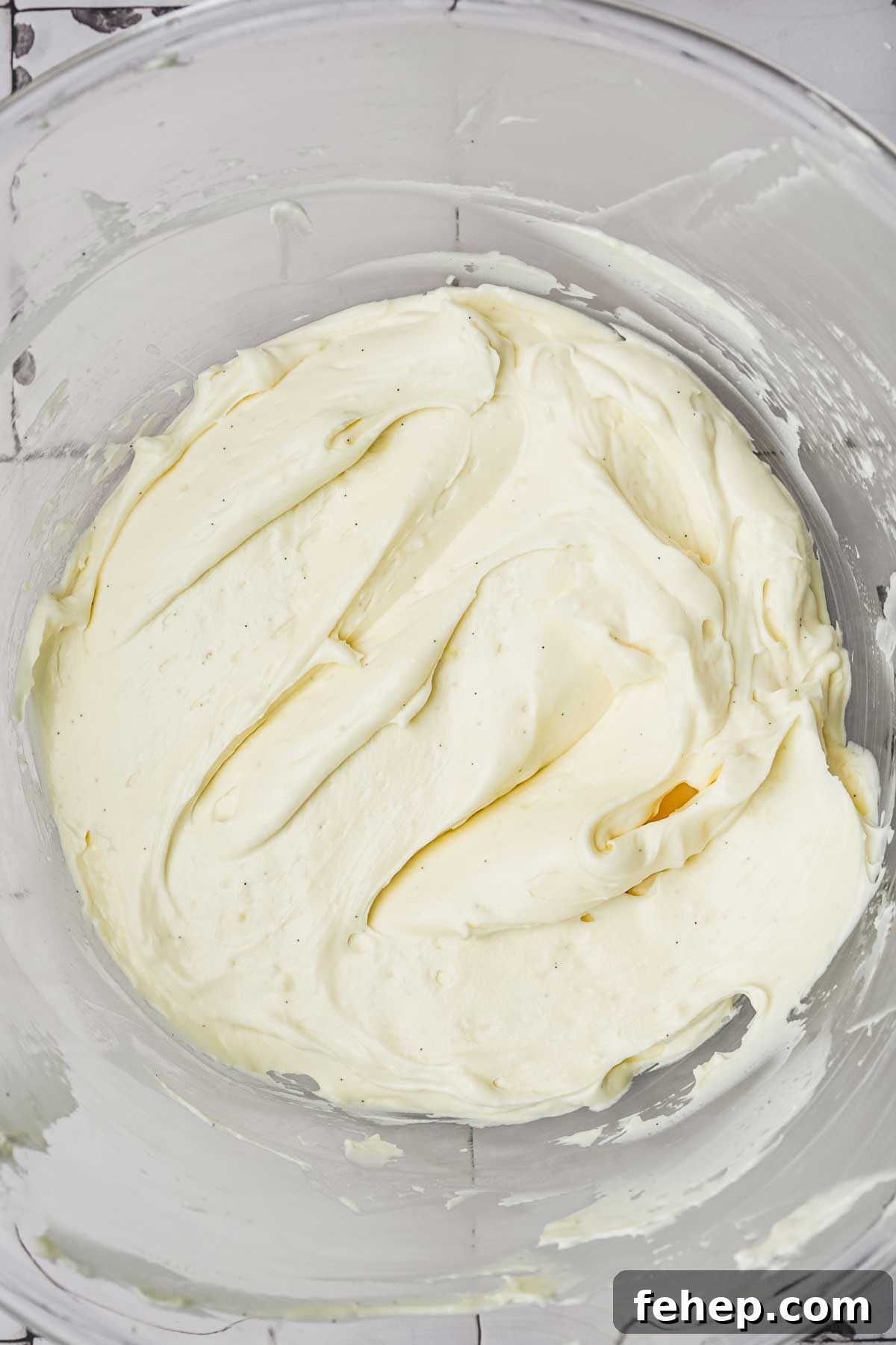 Crème diplomate dans un bol