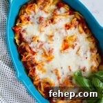 Super simple but tasty Baked Tortellini - if your family likes pasta, they will love this ooey gooey main dish! from www.thirtyhandmadedays.com