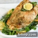 Slow-Cooked Lemon Herb Turkey Breast with Savory Gravy 10 Turkey breast for serving.