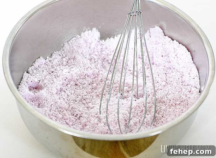 diy bath bomb mixture in a bowl