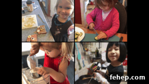 When Should Children Learn to Cook? Age Guide for Parents 4 young children helpers in the kitchen