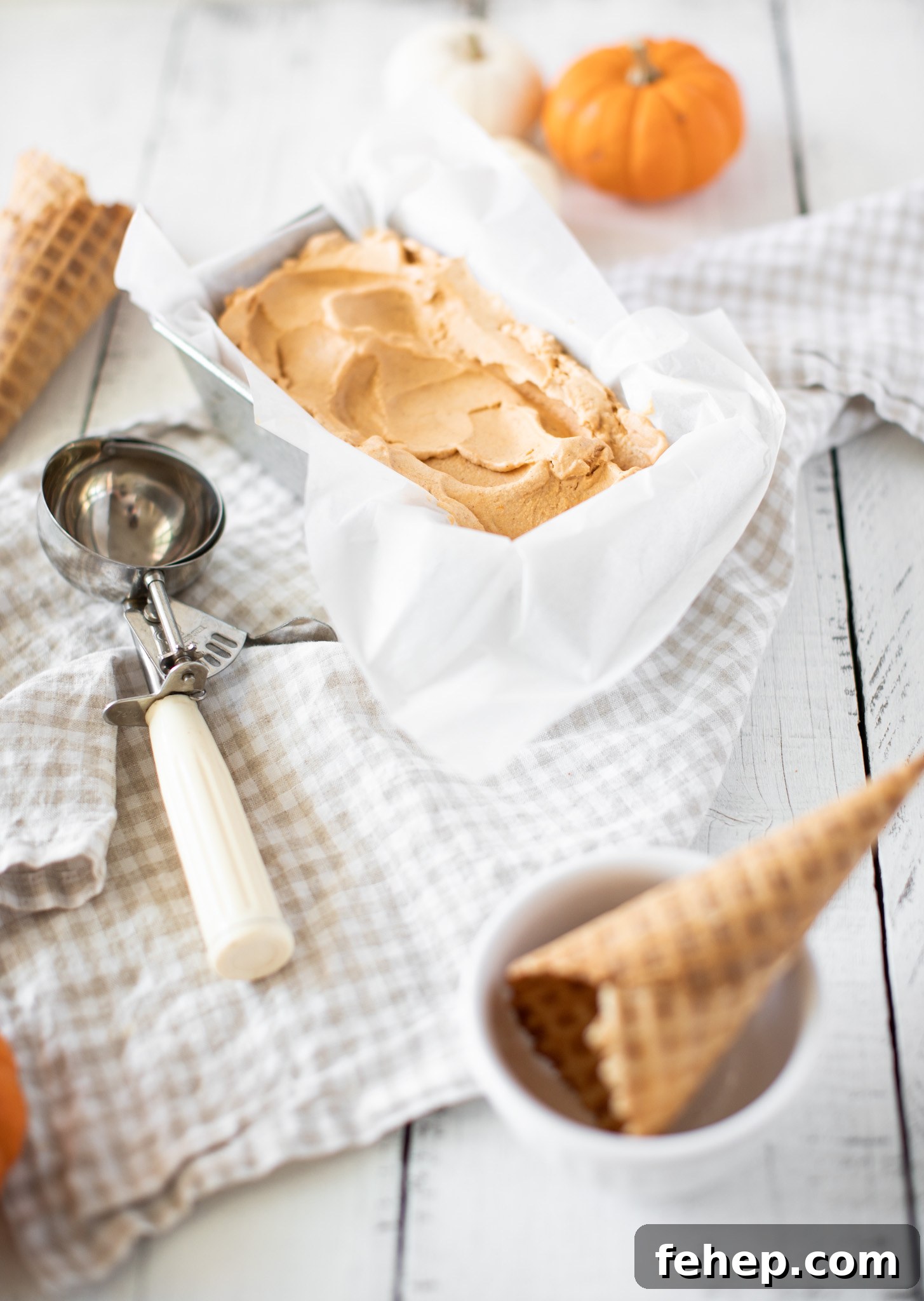 homemade Pumpkin Pie Ice Cream