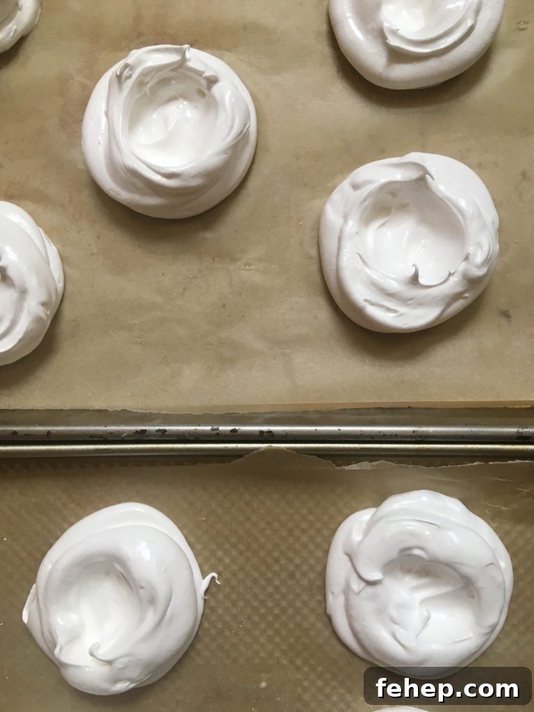 Rhubarb and Kaffir Lime Mini Pavlovas with Coconut Cream 2 img 480 1