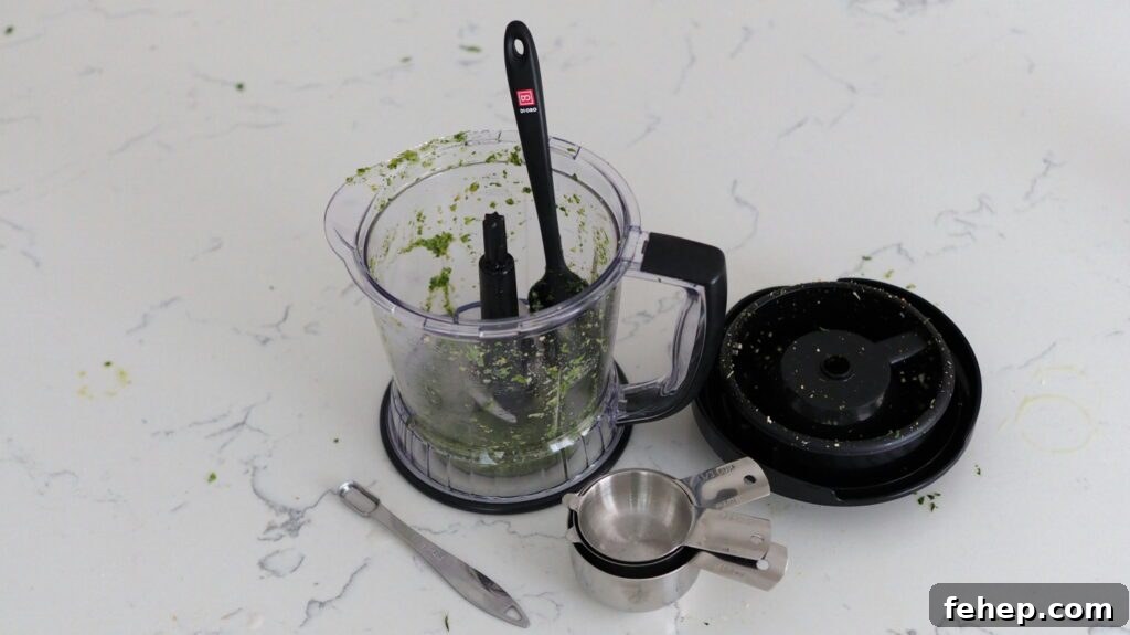 Only a handful of dishes remain from homemade pesto.