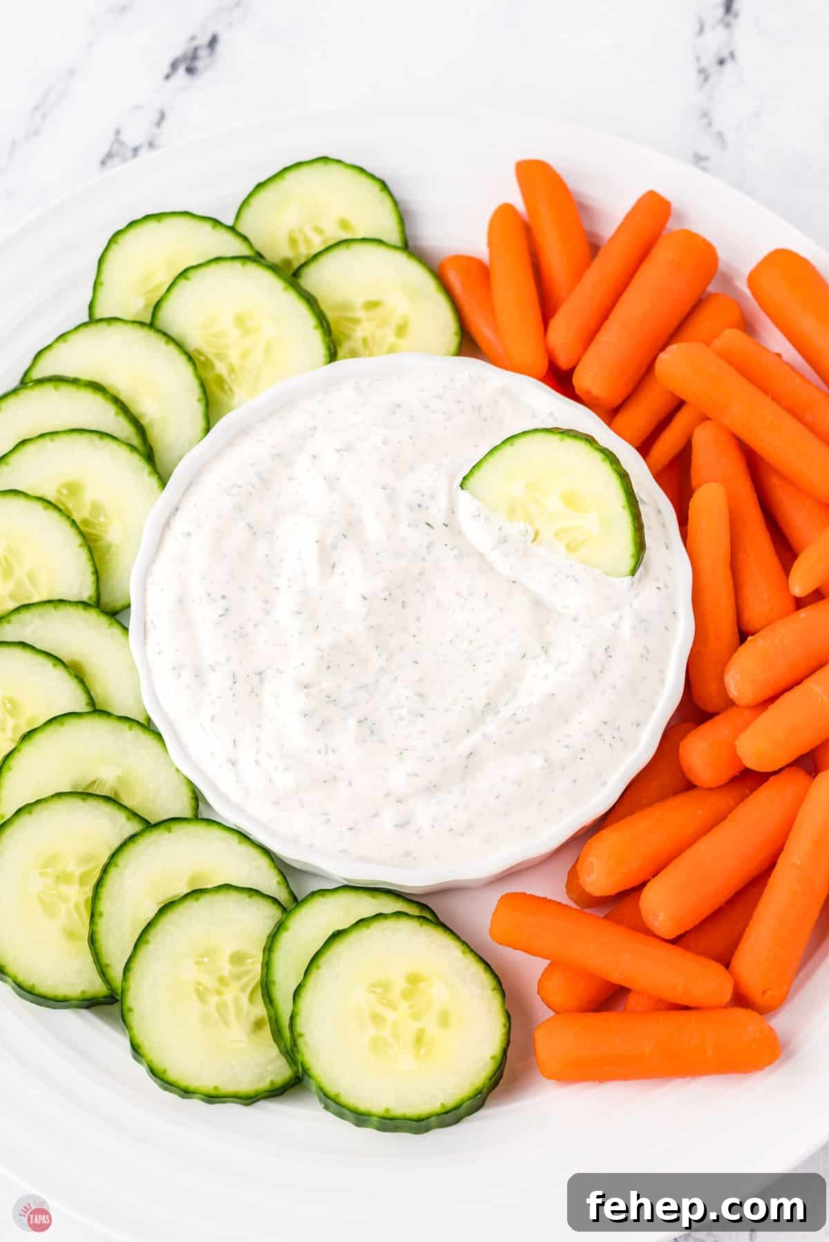 classic ranch flavor in a dip