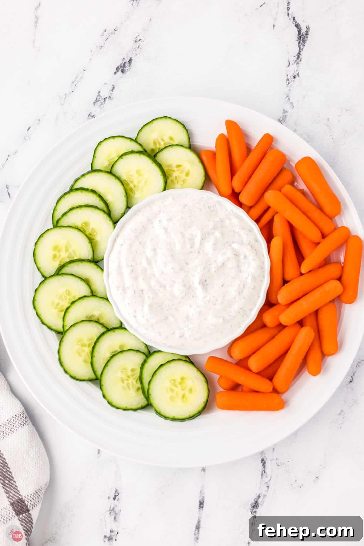 better than store bought dip with carrot sticks