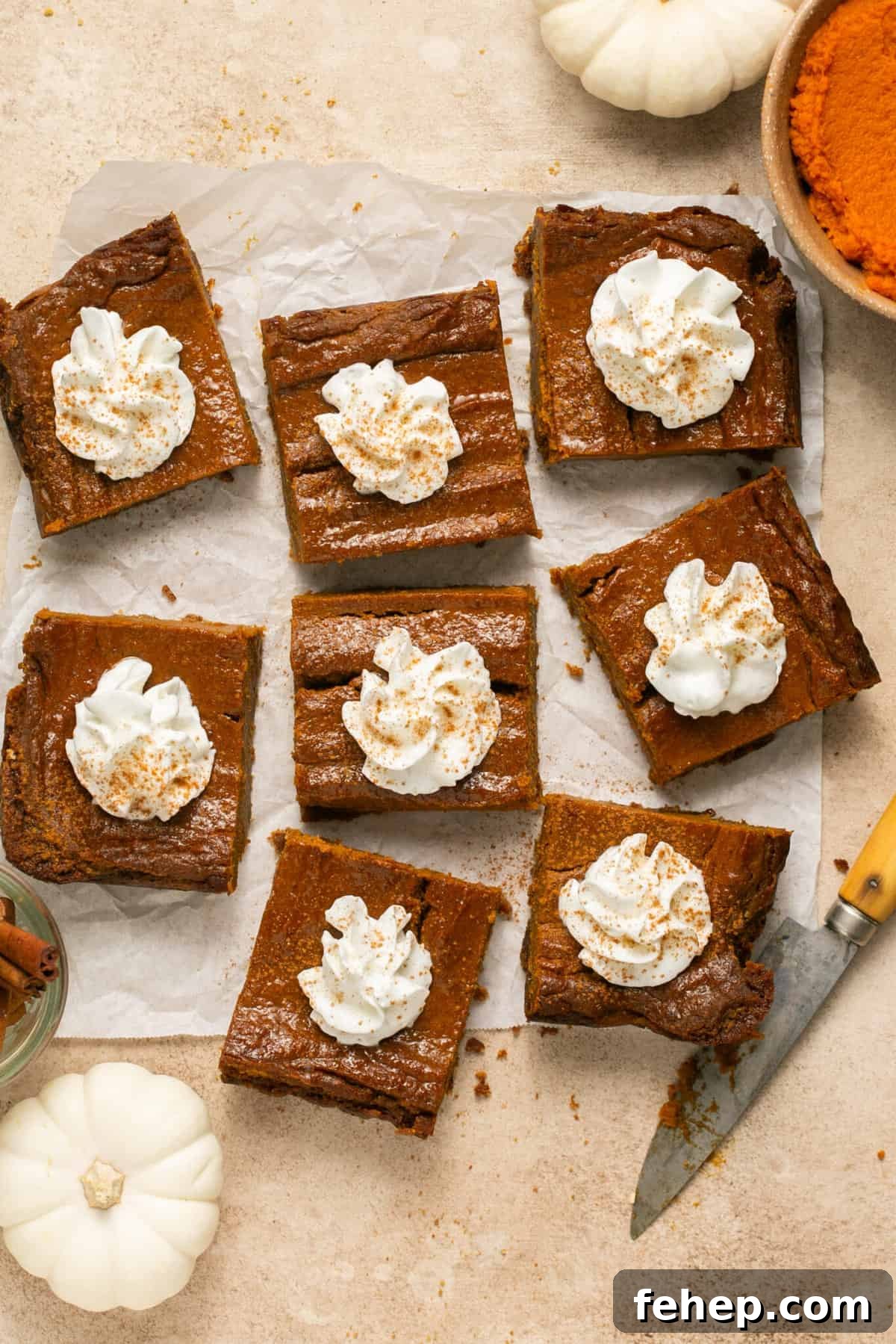 pumpkin pie bars