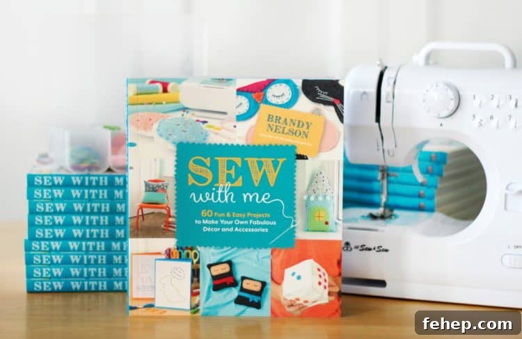 Panda Plush Sewing Pattern for Kids with Video Tutorial 3 kids sewing book and sewing machine